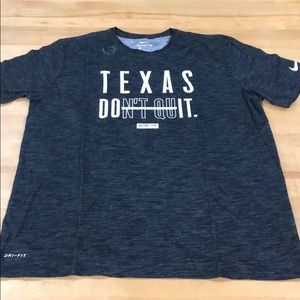 Nike M’s Dri-Fit Cotton SS Texas Don’t Quit